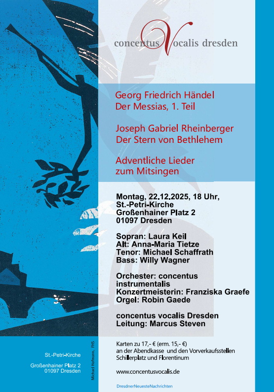 Plakat Weihnachten 2025